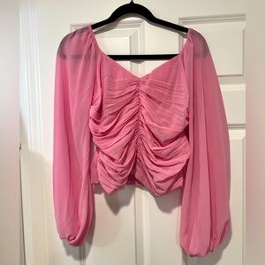 Abercrombie Cropped Blouse